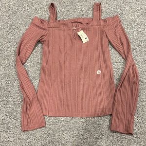 Aeropostale open shoulder top
